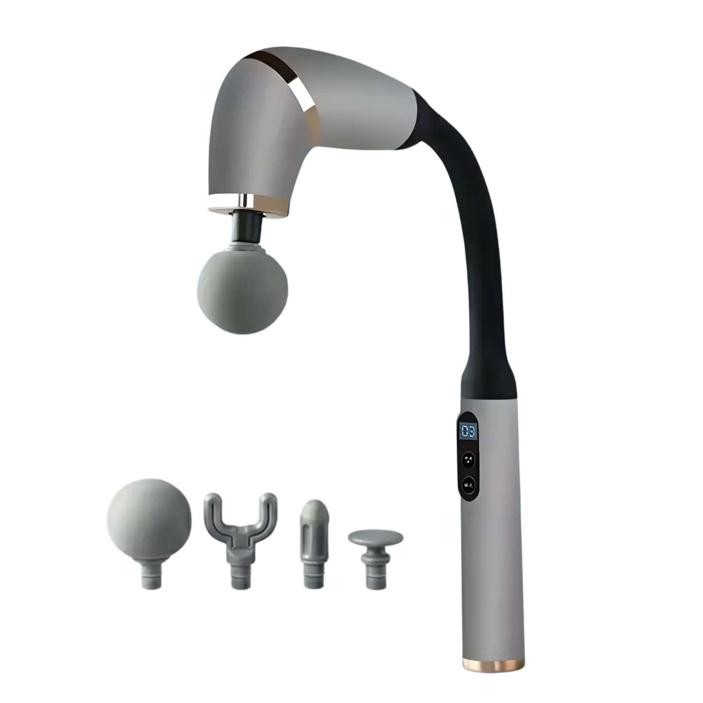 U-formet rygmassager