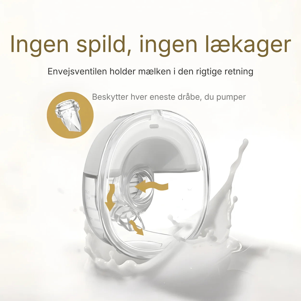 Nurtura™ Bærbar Brystpumpe